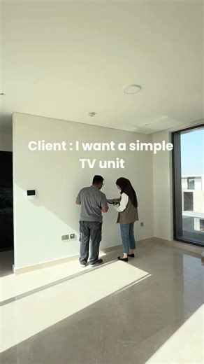 Design a simple TV unit using easy design app 🤩✍🏻 #architecture #interiordesign