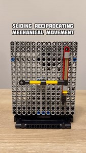 56K views · 347 reactions | Sliding Reciprocating Mechanical Movement #lego #technic #legotechnic #mechanism #dcmotor #dcmotorproject #tech #diy #diyprojects #satisfying #mechanisms #mechanicalengineering #engineering #legofan #legomechanism #machines #diyproject #diyprojectideas | Bricks Master Builders | Facebook
