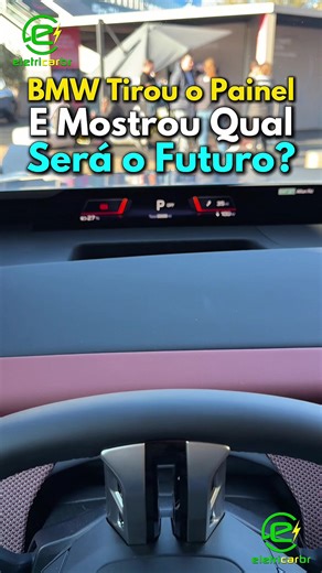 BMW Inova com Head Up Display no Pára-brisa