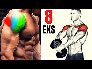 8 BEST SHOULDERS EXERCICES WITH DUMBELLS / Meilleurs exercices épaules avec haltères