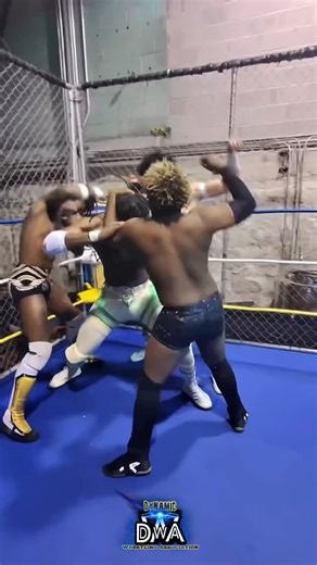 DWA Wrestling on Instagram: "Fatal 4 Way. ‼️Ref Cam Highlights ‼️"