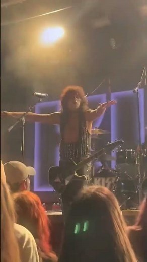 Kiss Nation (Kiss tribute band) performing Heaven's On Fire on the 2025 Kiss Kruise