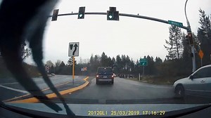 Cop Catches Car Cutting in Line