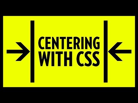 Centering with CSS