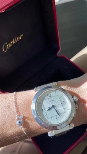 Reloj Cartier Pasha #cartier #luxury #luxuryunboxing #fypシ #fouryoupage #cartierwatch #viral