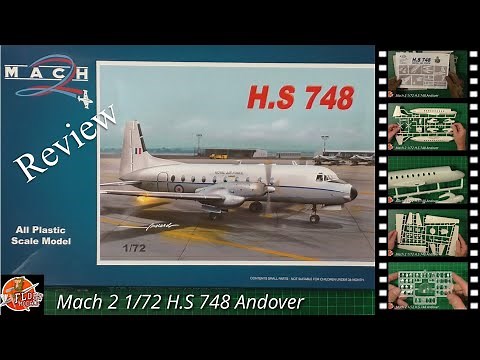 Mach 2 1/72 H.S 748 Andover Review