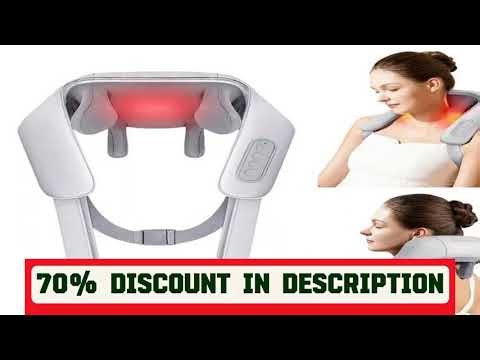 #New Portable Mini Relaxer Dredge Kneading Smart Electric Wrap Heated Trapezius Muscle Neck Multifu