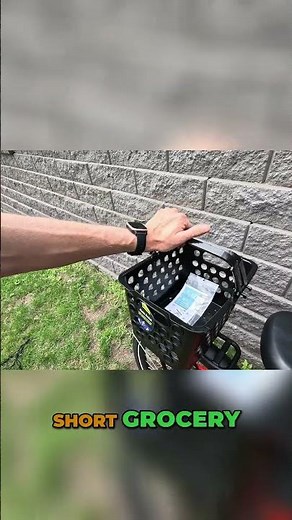 Momo Basket MIK: Perfect for eBike Shopping Trips!