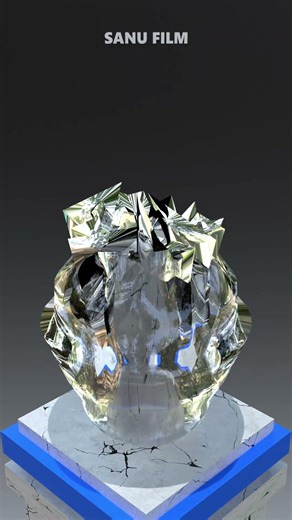 Soft Body Physics Simulation in Blender #blender #3d physics# cgi #vfx