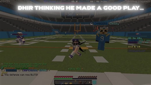 One of our very best wrs, Zo1o! #fyp #nflfootball #nflplayoffs #minecraft #sports