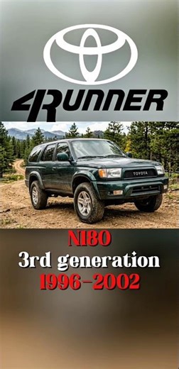 Evolution of the Toyota 4Runner (1984 - now) 📈🏔️