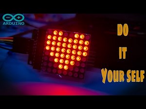 Arduiono LED 8x8 Display Tutorial || Make your Customized names And Alphabets