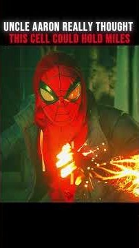 Uncle Aaron Seriously Underestimated Miles #milesmorales