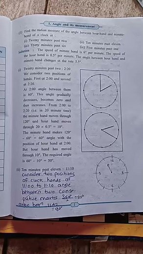 11th math practical book ...1 Angle and measurements
