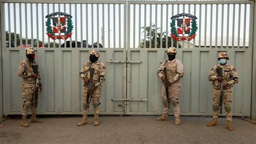 Así es el muro fronterizo que empezó a construirse en la frontera entre Haití y República Dominicana