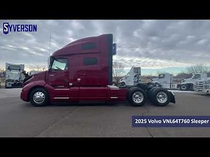 2025 Volvo VNL64T760 Sleeper Walkthrough Video