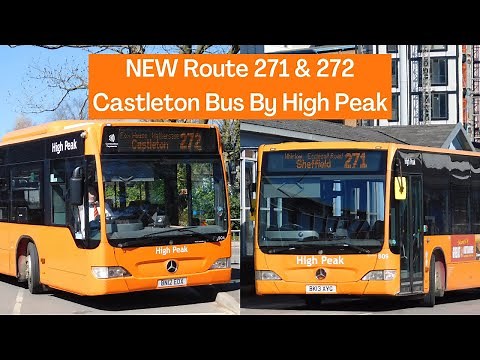 NEW Route 271 & 272 Peak District Buses By High Peak | High Peak Buses