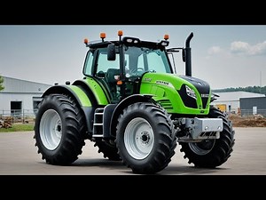 New Green Deutz Fahr 5133 Tractor Power Test