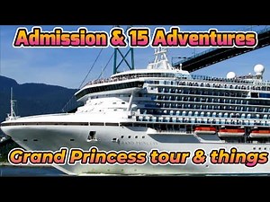Grand Princess Alaskan 2024 cruise ,tour ,sail way , arrival & a few more things, Inside Passage