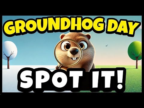 🟡 Groundhog Day Spot IT! 🟡 Brain Break 🟡 Freeze Dance 🟡 Brain Breaks for Kids