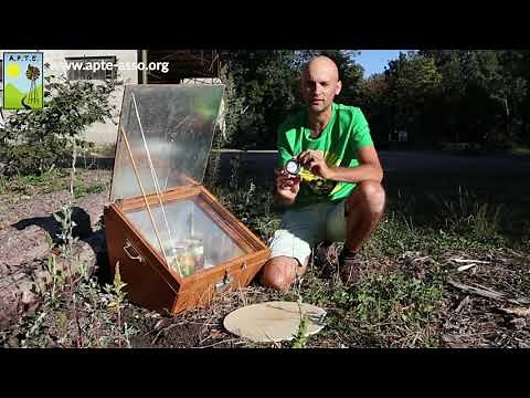 Comment cuire avec un four solaire