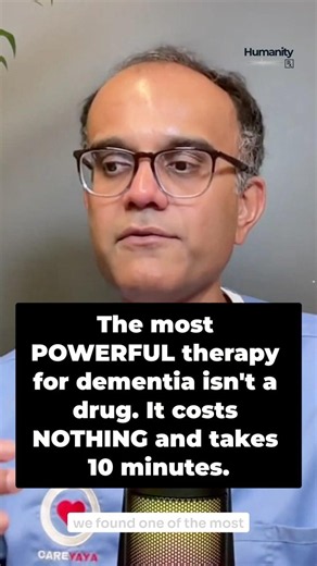 Talking about the past is MEDICINE for someone with dementia