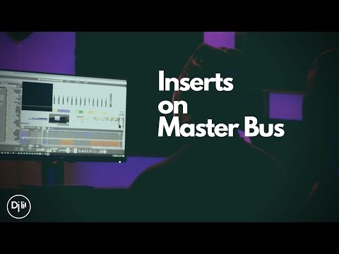 Inserts : Adding Mastering effects on Master Bus In Reason Studios | Sound Design | 2022