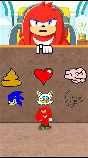 Sonic Matches His Friends With Emojis! 💩❤️🧠