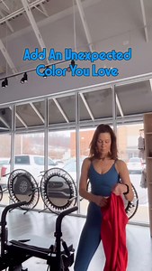 Another Day, Another Workout, Another Holiday Color Palette Idea for you. Pairing unexpected colors you love, brightens your mood and puts a kick in your step. Accent your holiday reds with blues, greens and any color that makes your spirits bright ! Layer up and your chilly days stay comfy and warm. My top and leggings @athleta ✅ My favorite studio @myo_makeityourown #athleisure #athleisurestyle #athletacreator #pilatesisforeverybody | Cynthia Jackson Style