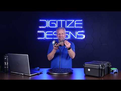 Introduction to SIMSCAN by Scantech | Handheld 3D Scanner Demo from Scan to STL by Digitize Designs