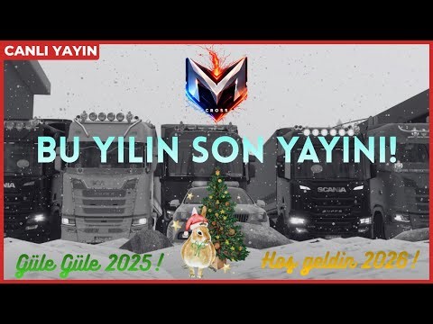 [🔴CANLI] ☕ Yılın Son Yayını! 🌨️ | Gel Beraber Sürelim! 🚚 | TruckersMP - ETS2