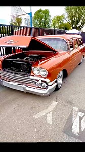 1958 Chevrolet Wagon #classicchevy #ClassicChevrolet #chevywagon #58chevy #stationwagon | Peter Mark