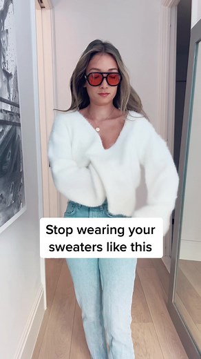 Creative Fashion Hacks: Transform Your Sweater into a Stylish Shrug