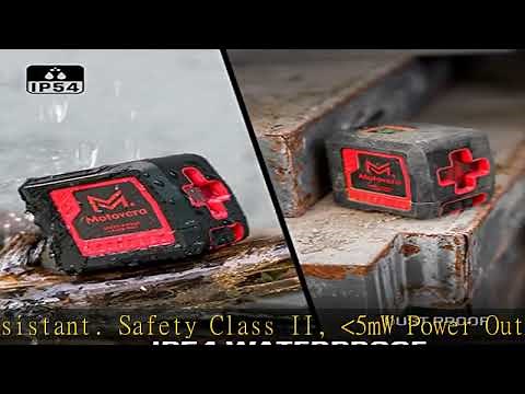 Self Leveling Laser Level, Motovera 100ft Laser Level Self leveling Green Cross Line, 4 Brightness