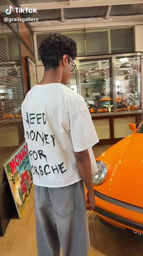 Limited Edition 'Need Money' Porsche T-Shirts - Free Shipping!
