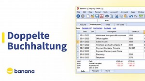 Finden Sie heraus, wie man eine neue doppelte Buchhaltung erstellt, den Kontenplan anpasst, ein Budget festsetzt, die Buchungen eingibt und den Bericht ausdruckt 💻📄📈 ➡️ https://www.banana.ch/doc/de/node/2617 | Banana Accounting