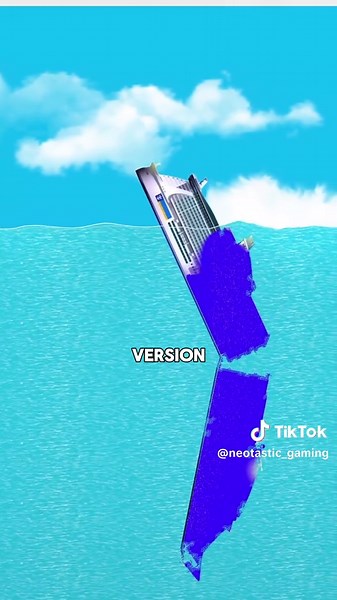 Cruise Ship SPLITS In Half Vs. Underwater Speed Bump! #Neotastic #Floatingsandbox