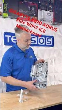 The Tech Dreamer experiences the GIGABYTE X870 AORUS Elite WIFI7 ICE AMD AM5 LGA 1718 Motherboard
