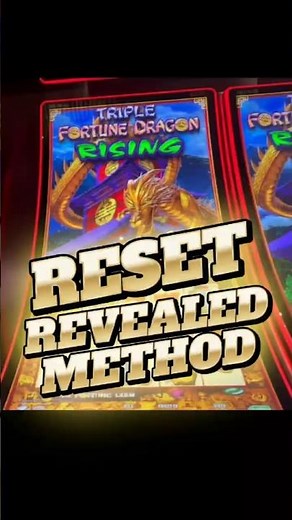This Slot Machine Reset Method Actually Works 🐉 #shorts #slots #casino #gambling #viral