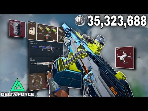I Made 35 Million With this M250 build | Delta Force Mobile