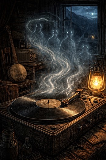 Some Appalachian miners believed certain bluegrass songs carried bad luck. A few songs were even rumored to cause strange accidents when played underground. Folklore or coincidence? Would you listen to a song people say is cursed? 👀 #AppalachianHorror #Bluegrass #UrbanLegends #CreepyTok #GhostStories