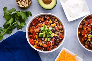 Slow Cooker Quinoa Chili