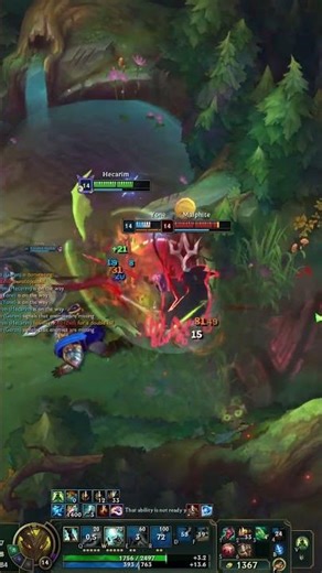Hecarim is OP #leagueoflegends #funnyleagueoflegends #gaming #leagueoflegendsplays
