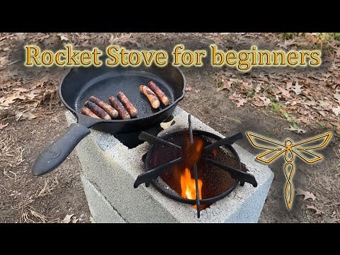 Building a basic rocket stove for beginners
