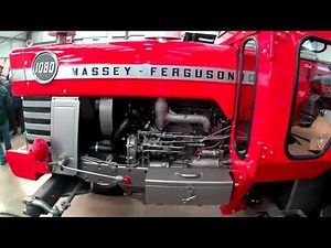 1974 Massey Ferguson 1080 5.2 Litre 4-Cyl Diesel Tractor (88 HP)