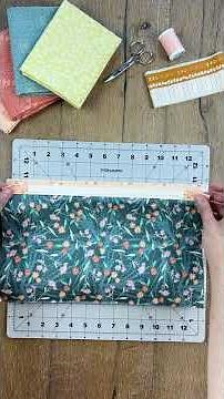 Quilt Block to Zipper Pouch Tutorial#quiltblock #zipperpouch #patchwork