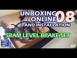 SRAM LEVEL BRAKE UNBOXING AND INSTALLATION