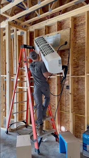 Installing a Mr Cool mini split air conditioner! Part 2