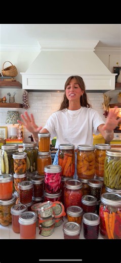 everything i’ve canned this summer !!! #canning #gardeningideas #summergardening #fallrecipes #slowliving