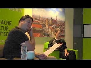 Actor Paula Beer in conversation with film critic Adam Nayman during TIFF18